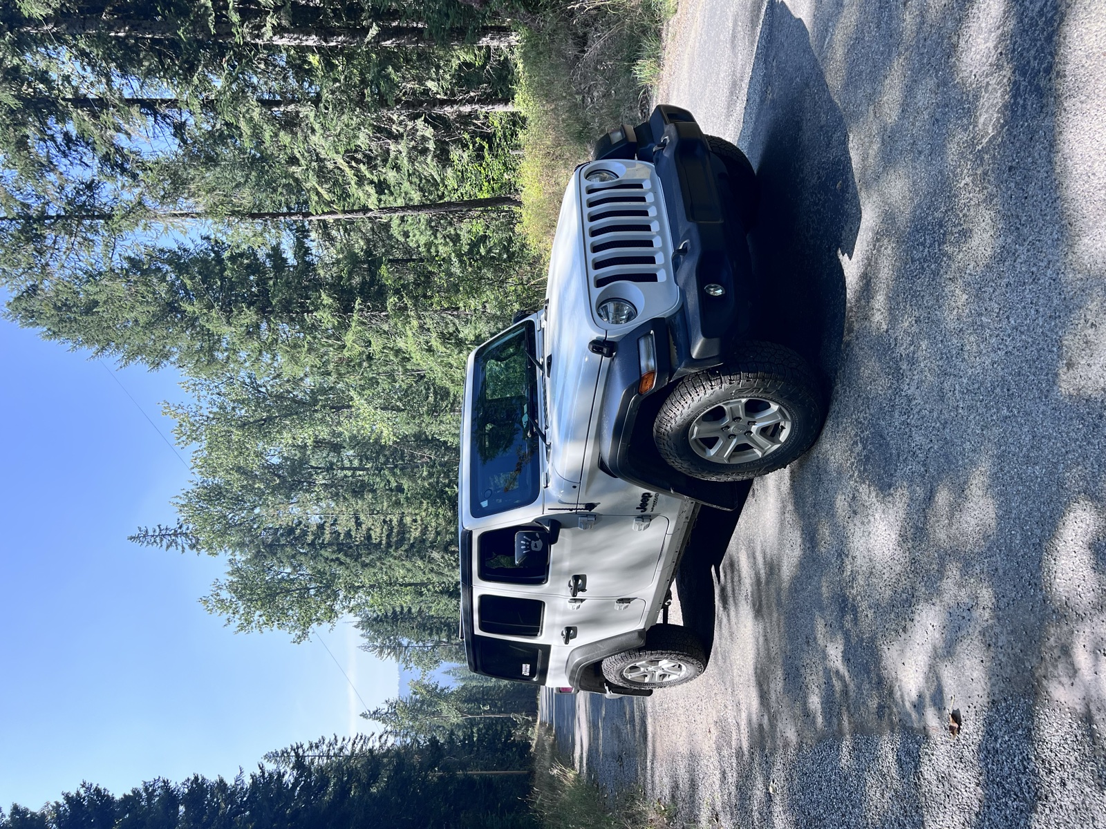 Carrel Bros vehicle on a North Idaho route